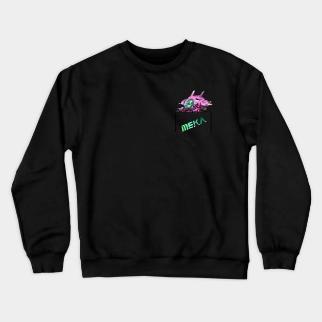 Pocket Dva Crewneck Sweatshirt by chaiotic15